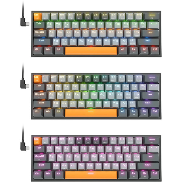 Беспроводная клавиатура REDRAGON Fizz Pro 72601