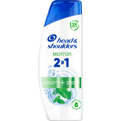Шампунь для волос Head & Shoulders Ментол против перхоти 2 в 1, 200 мл