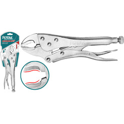 Зажим с фиксатором Total 250мм THT191003