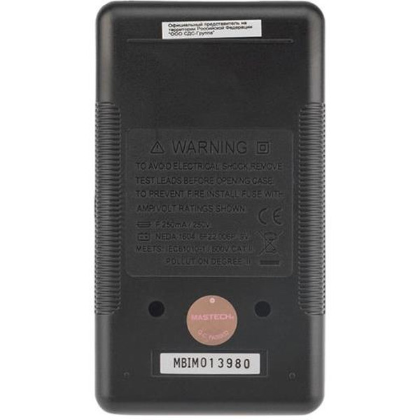 Портативный мультиметр MASTECH M832 13-2003