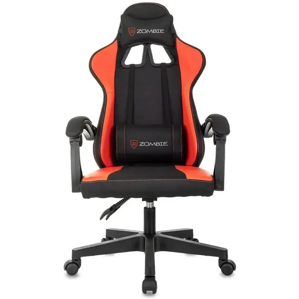 Кресло игровое ZOMBIE Rudger (черный/красный)