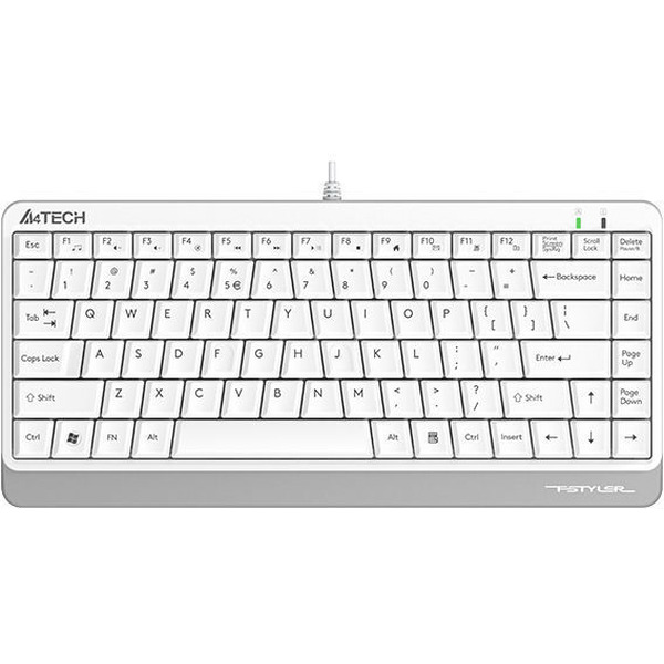 Клавиатура A4Tech Fstyler FKS11 (белый/серый)