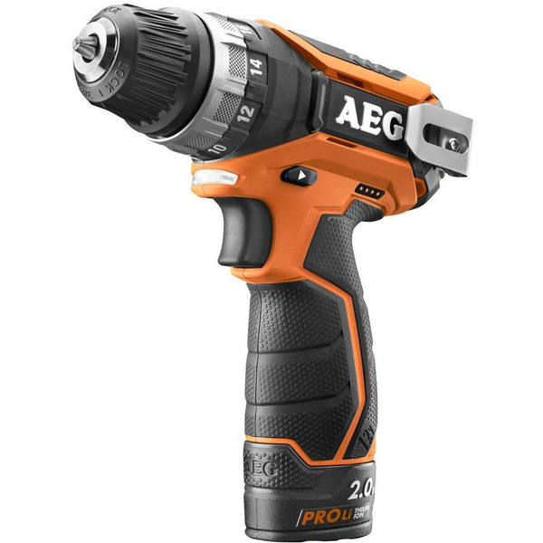 Шуруповерт AEG Powertools BS 12C2 LI-202CX5 с АКБ и ЗУ (4935447867)