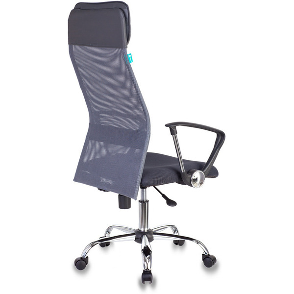 Кресло Бюрократ KB-6N (темно-серый TW-04 TW-12/хром)