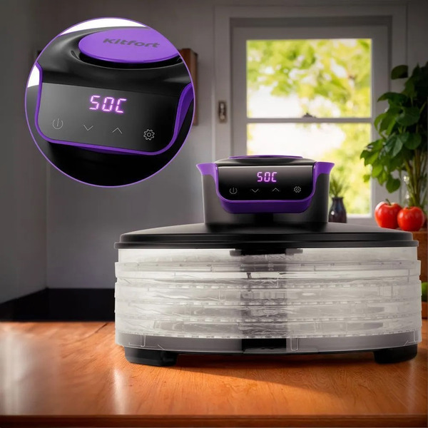 Сушилка для овощей и фруктов Kitfort КТ-1996