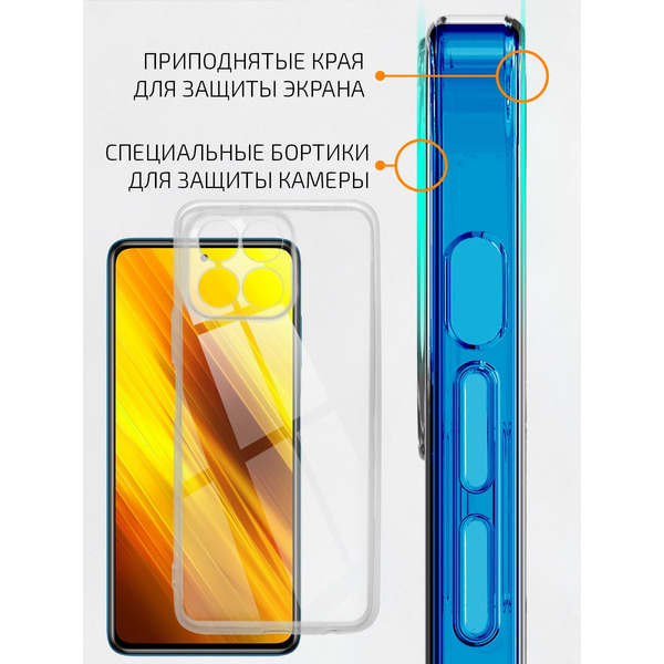 Накладка AKAMI Clear для Honor X8a (31680)