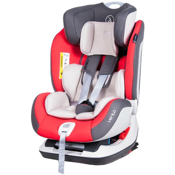 Автокресло COLETTO Vento Isofix (красный)