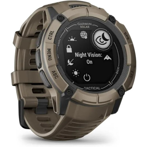 Умные часы Garmin Instinct 2x Solar Tactical Edition (коричневый)