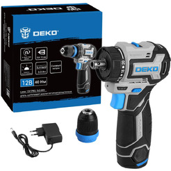 Дрель-шуруповерт Deko Loner 12V PRO 085-1121 (с 1-им АКБ)