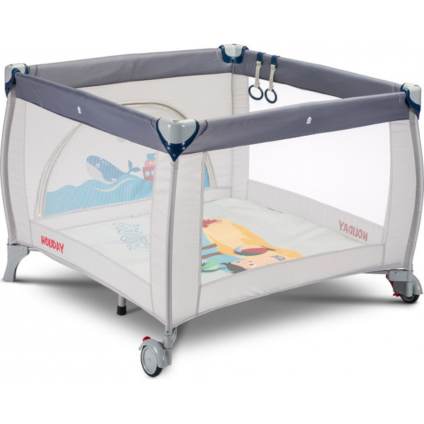 Манеж Caretero Holiday (серый)