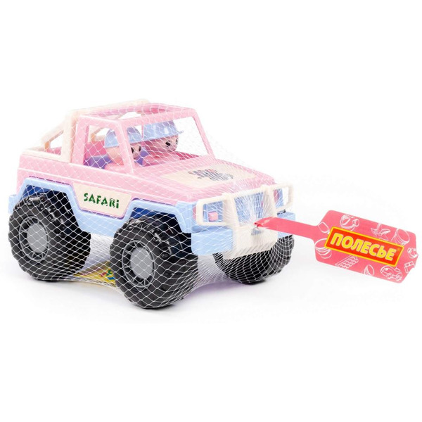 Автомобиль-джип Полесье Сафари (розовый) 90218