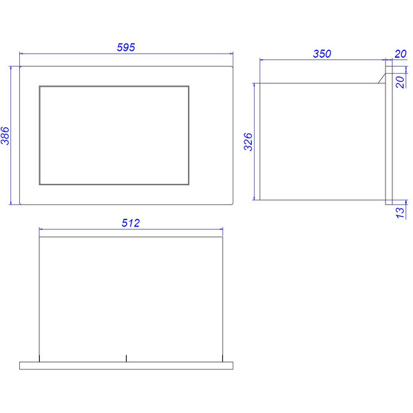 Встраиваемая микроволновая печь ZORG MIO252 S BL