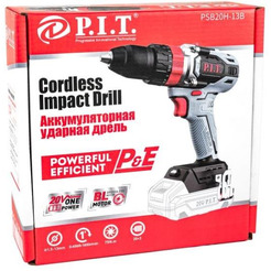 Ударная дрель-шуруповерт P.I.T. PSB20H-13B (без АКБ и ЗУ)