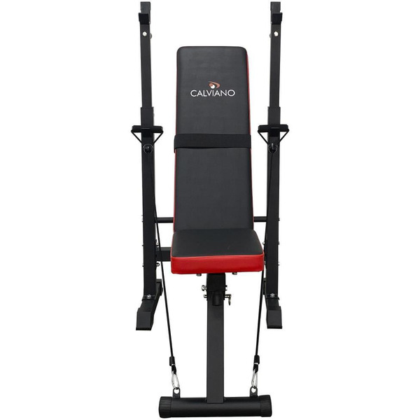 Скамья спортивная Calviano 1008 (red+black)