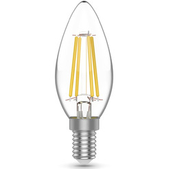 Светодиодная лампочка Gauss Basic Filament E14 4Вт 3000К (50312142)