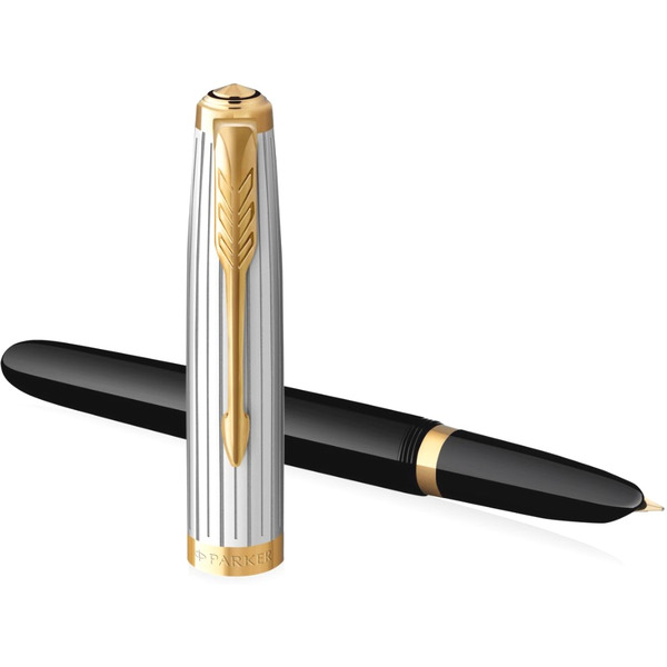 Ручка-роллер Parker 51 Premium Black St.Steel GT F (2169030)