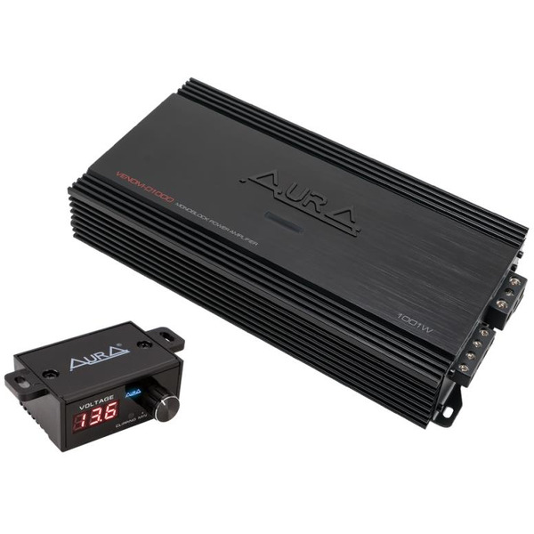Автомобильный усилитель Aura Venom-D1000