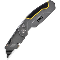 Нож строительный Deli EDL006Z