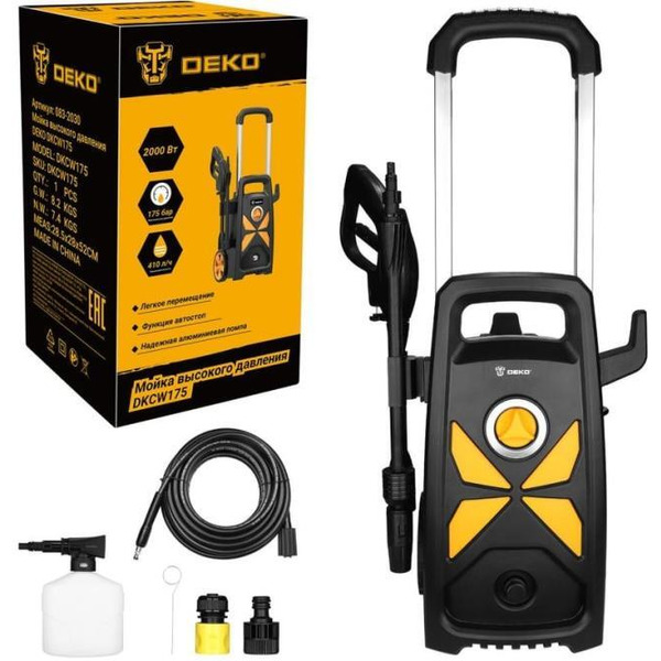 Мойка высокого давления Deko DKCW175 083-2030