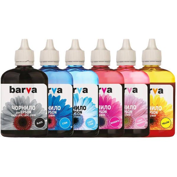 Комплект чернил BARVA L800-090-MP