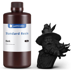 Фотополимерная смола Anycubic Standard Resin Black 1кг (черный)