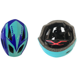 Cпортивный шлем Favorit IN03-M-BL (синий/бирюзовый)