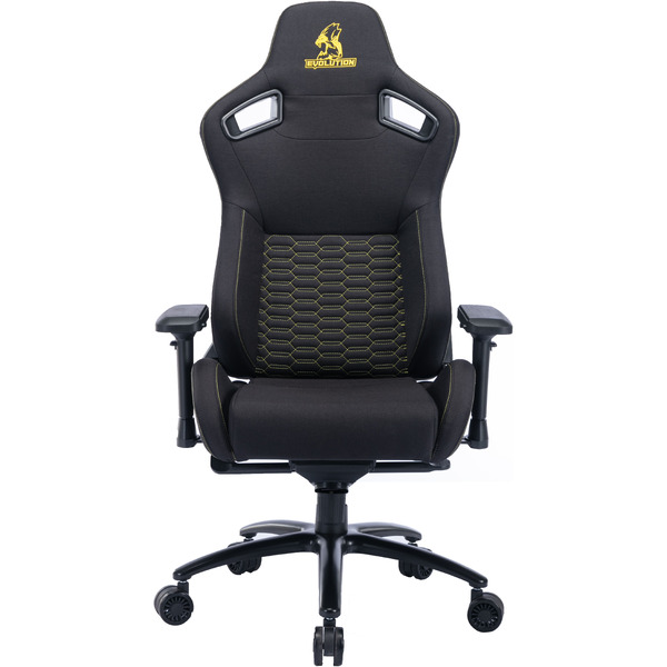 Игровое кресло EVOLUTION LEGEND (черный/золотой)