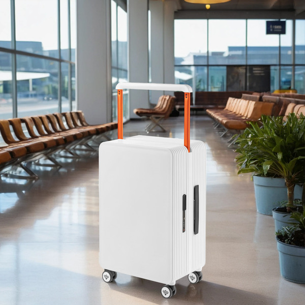 Чемодан DoubleW 005# (M, белый)