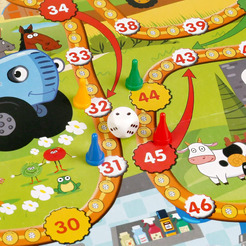 Настольная игра Умные игры Синий трактор 4815416
