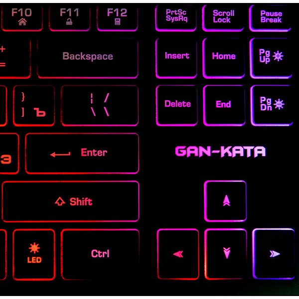 Клавиатура Dialog Gan-Kata KGK-17U (черный)