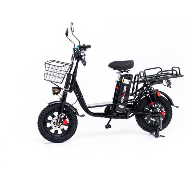 Электровелосипед AVM E-Alfa Fat (черный)