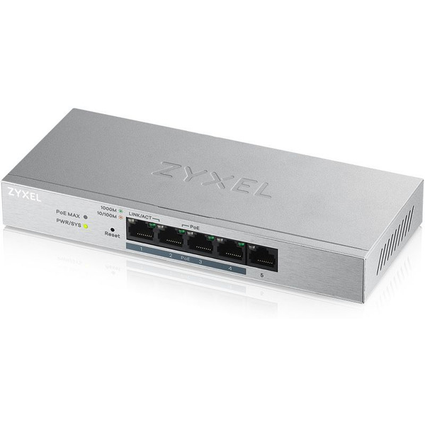Коммутатор Zyxel GS1200-5HPV2-EU0101F
