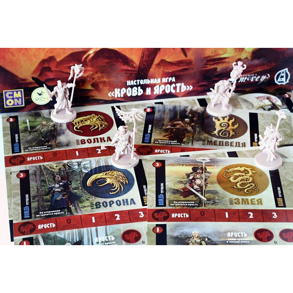 Настольная игра Crowd Games Кровь и Ярость 16009