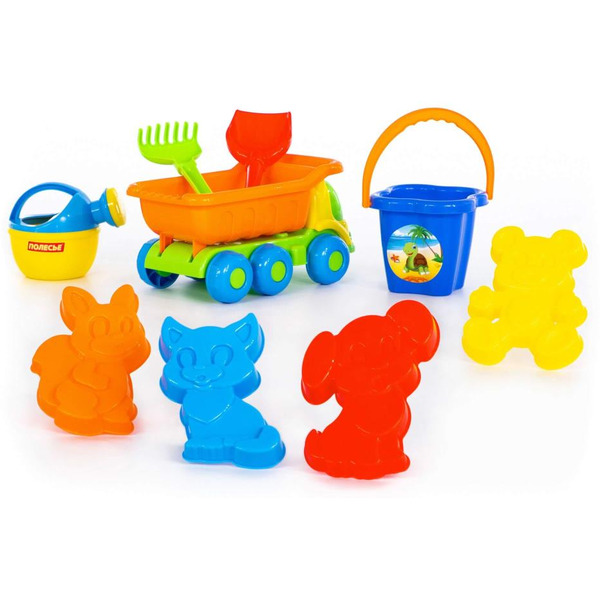 Набор игрушек для песочницы Полесье Кеша №273 4359 (в рюкзаке)