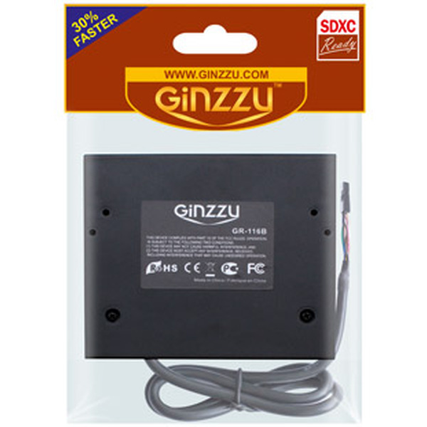 Картридер Ginzzu GR-116B