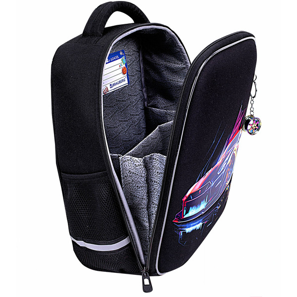 Школьный рюкзак BRAUBERG Light. Neon Drift 272027