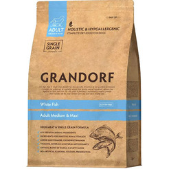 Сухой корм для собак Grandorf Mini Breeds White Fish 1 кг