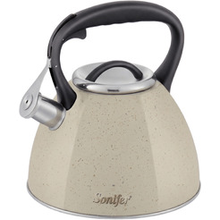 Чайник со свистком Sonifer SF-2534 (бежевый)
