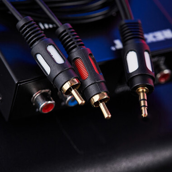 Кабель REXANT 3.5 мм - 2RCA 1.5м 17-4232