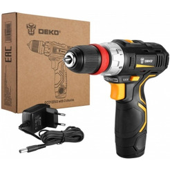 Дрель-шуруповерт Deko GCD12DU3 (063-4114) с 1-м АКБ