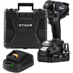 Аккумуляторный ударный гайковерт STAVR SWI 18BL-380V-1К