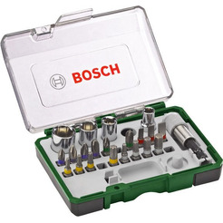 Набор торцевых головок и бит Bosch Promoline 27шт (2607017160)