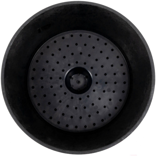 Вазон MultyHome Octavia EU5100289 (черный)