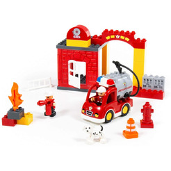 Конструктор Полесье 77523 Пожарная станция