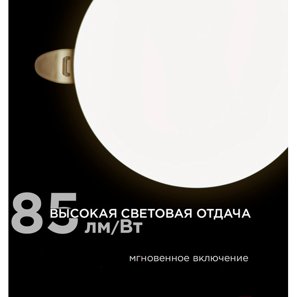 Панель светодиодная встраиваемая APEYRON 06-106