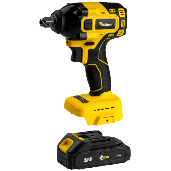Гайковерт Kolner KCW 20/350 кн20-350цв (с 1-им АКБ и ЗУ)