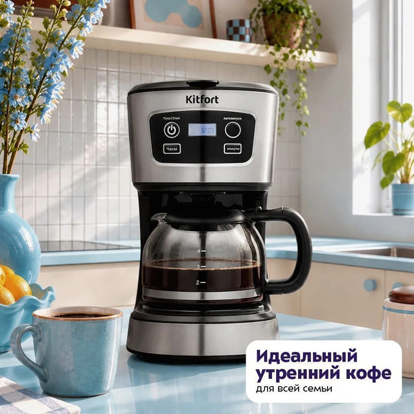 Кофеварка Kitfort KT-738