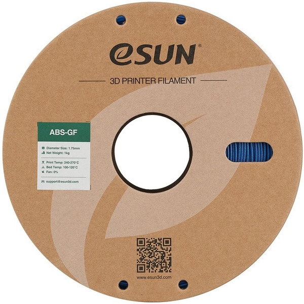 Пластиковая нить ESUN ABS-GF 1,75 мм (синий)