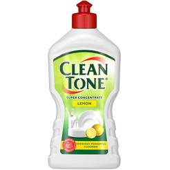 Гель для мытья посуды CLEAN TONE Суперконцентрат "ЛИМОН" 450мл