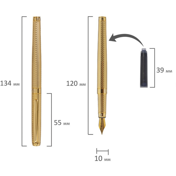 Ручка подарочная перьевая VERSUS GALANT 143528